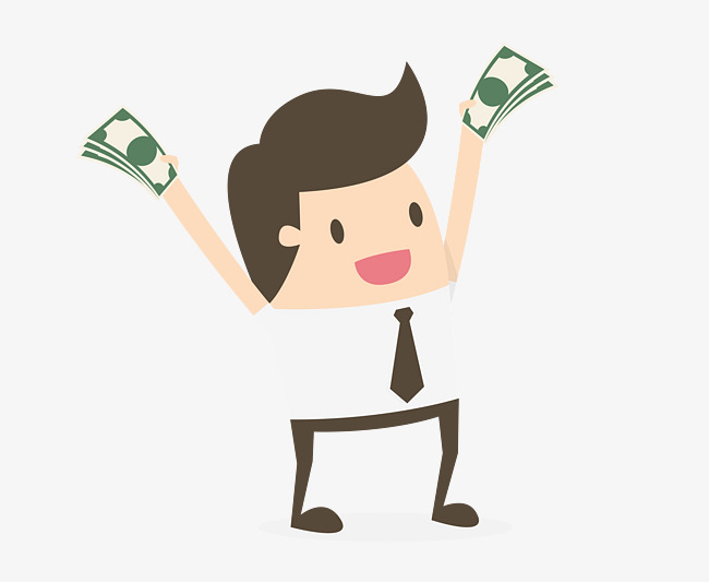 Man waving money