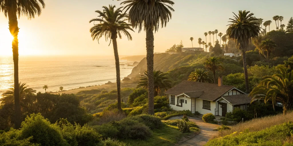 Coastal California rental property financed with a DSCR loan.